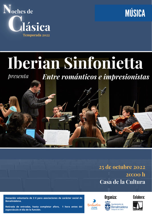 IBERIAN SINFONIETTA PRESENTA EN BENALMÁDENA UN PROGRAMA DEDICADO AL ARPA