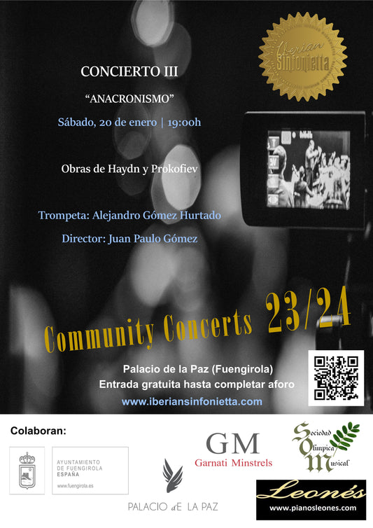 PRIMERA INTERPRETACIÓN EN ESPAÑA DEL CONCIERTO PARA TROMPETA DE HAYDN CON UNA RÉPLICA DEL MODELO CON EL QUE FUE ESTRENADO