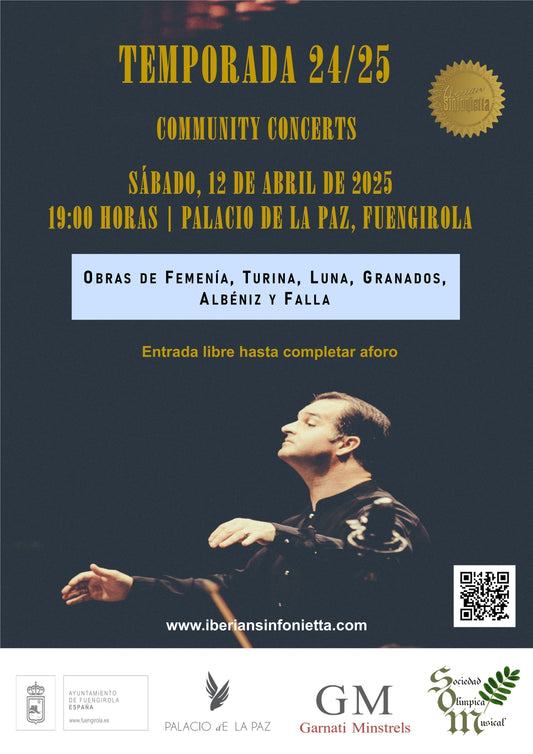 NUEVO ESTRENO ABSOLUTO EN LA PROGRAMACIÓN DE IBERIAN SINFONIETTA