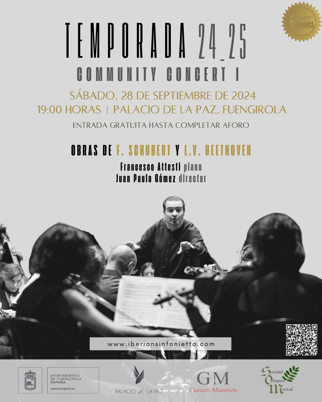 IBERIAN SINFONIETTA INICIA SU TEMPORADA DE MANERA 'IMPERIAL'