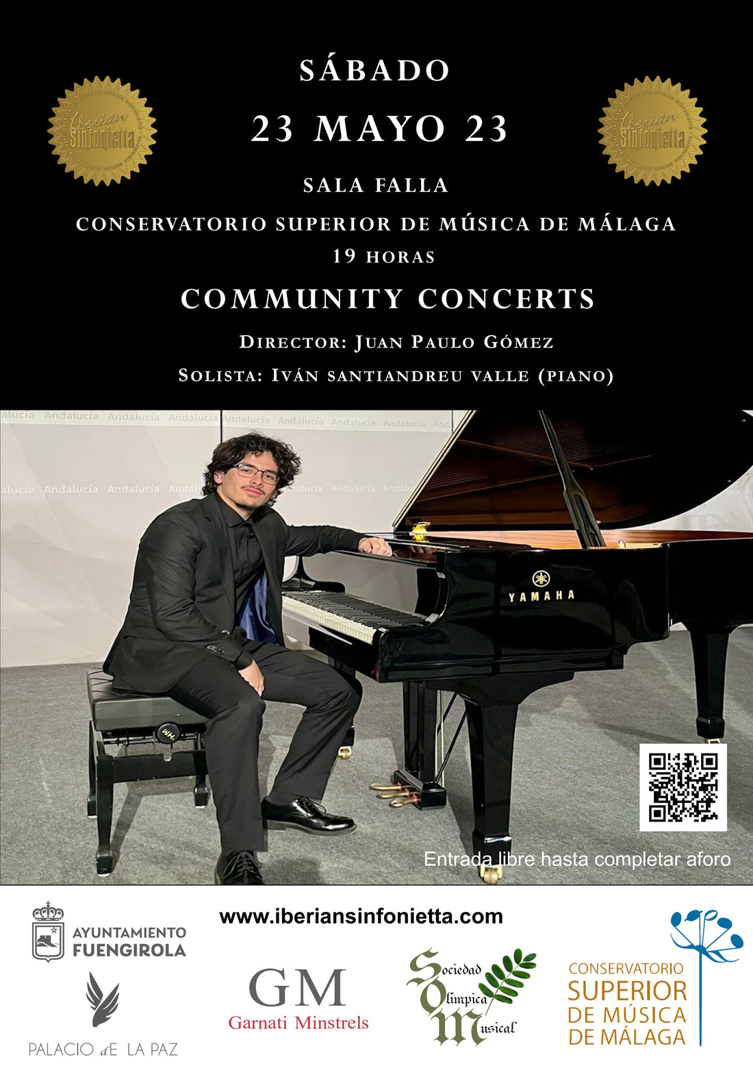 SCHUMANN Y BEETHOVEN PROTAGONIZAN EL QUINTO COMMUNITY CONCERT DE IBERIAN SINFONIETTA